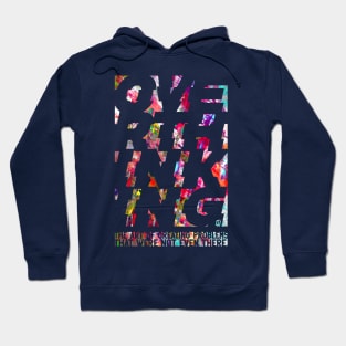 overthinking abstract Hoodie